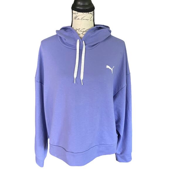 Puma SE Way 1 Purple Pullover Classic Long Sleeve Hoodie Size X-Large NWOT - Picture 1 of 6